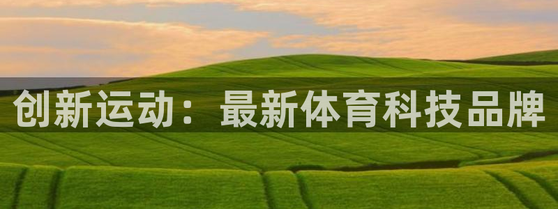 杏宇集团官网：创新运动：最新体育科技品牌