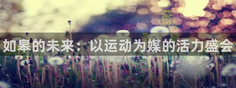 杏宇体育：如皋的未来：以运动为媒的活力盛会