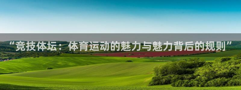 意昂体育官网登录：“竞技体坛：体育运动的魅力与魅力背后的规则”
